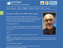 Tablet Screenshot of pcmeer.nl